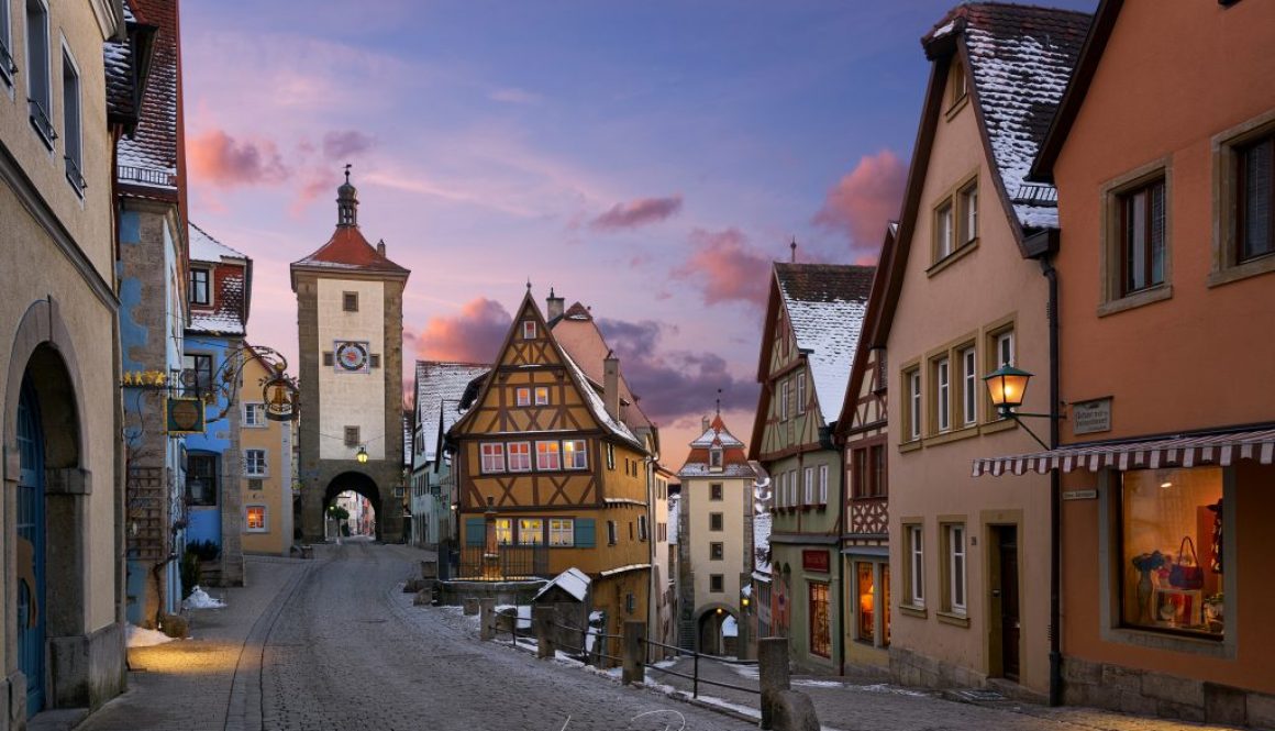 Travel on Rothenburg, Bamberg and Würzburg